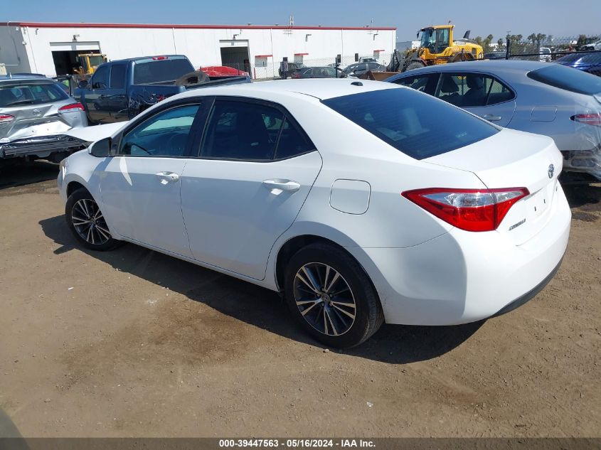 2016 Toyota Corolla Le Plus VIN: 5YFBURHE9GP371403 Lot: 39447563