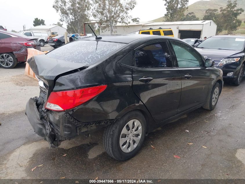 2015 Hyundai Accent Gls VIN: KMHCT4AE3FU937251 Lot: 39447566