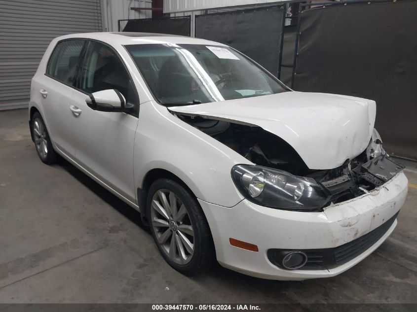 2012 Volkswagen Golf VIN: WVWDM7AJ5CW302973 Lot: 39447570