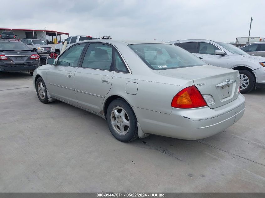 2000 Toyota Avalon Xl VIN: 4T1BF28B8YU085324 Lot: 39447571