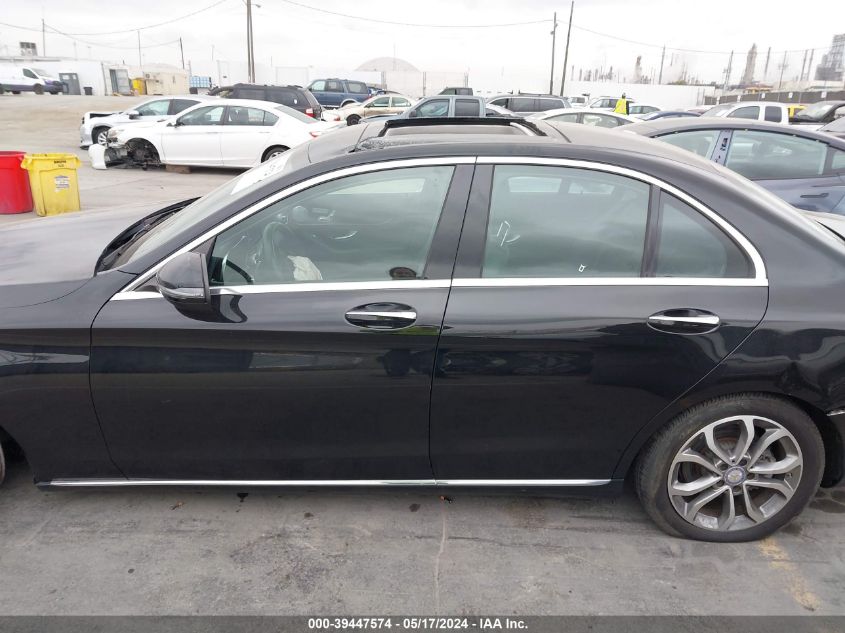2017 Mercedes-Benz C 300 4Matic/Luxury 4Matic/Sport 4Matic VIN: 55SWF4KB2HU200484 Lot: 39447574