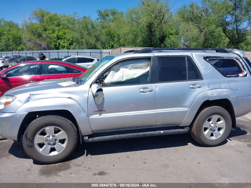 2005 Toyota 4Runner Limited V6 VIN: JTEZU17R658035751 Lot: 39447576