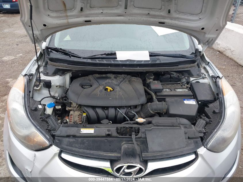 2012 Hyundai Elantra Gls (Ulsan Plant) VIN: KMHDH4AE5CU220741 Lot: 39447584