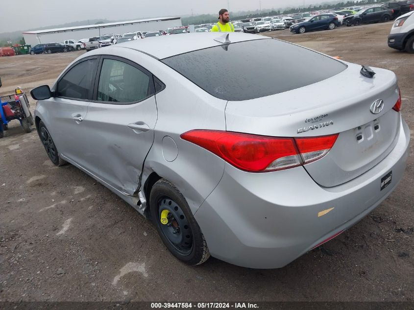 2012 Hyundai Elantra Gls (Ulsan Plant) VIN: KMHDH4AE5CU220741 Lot: 39447584