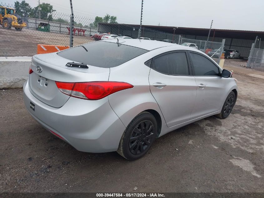 2012 Hyundai Elantra Gls (Ulsan Plant) VIN: KMHDH4AE5CU220741 Lot: 39447584