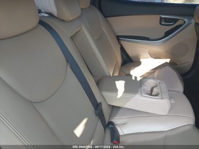 2013 Hyundai Elantra Limited VIN: 5NPDH4AEXDH455037 Lot: 39447592