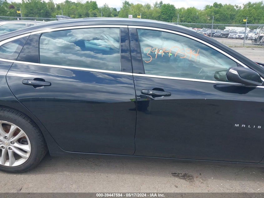 2018 Chevrolet Malibu Lt VIN: 1G1ZD5ST5JF141878 Lot: 39447594