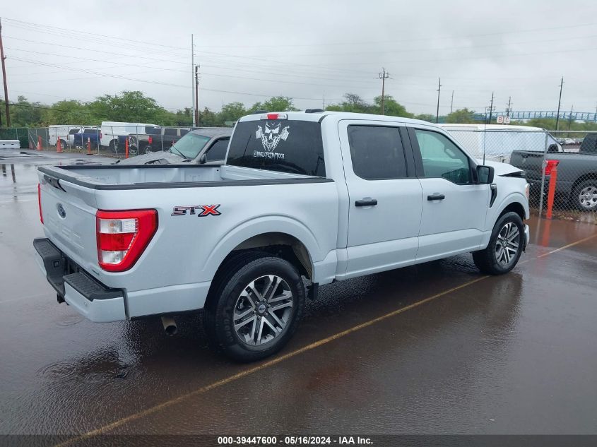 2022 Ford F-150 Xl VIN: 1FTEW1CP3NKD32481 Lot: 39447600