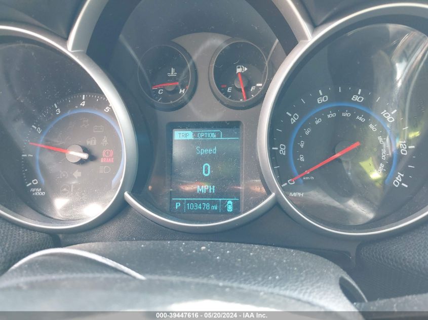 2015 Chevrolet Cruze 1Lt Auto VIN: 1G1PC5SB1F7251443 Lot: 39447616