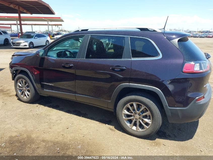 2021 Jeep Cherokee Latitude Lux 4X4 VIN: 1C4PJMMX6MD136965 Lot: 39447623