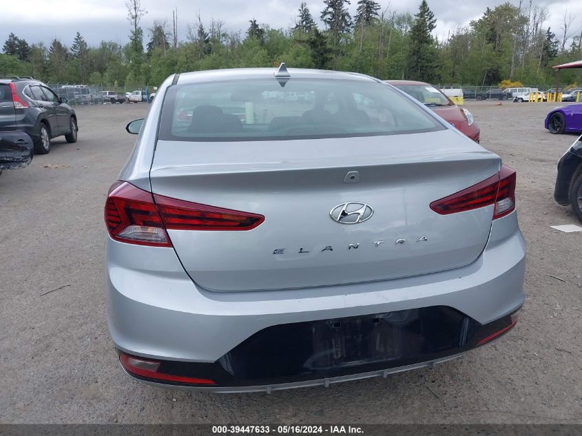 2020 Hyundai Elantra Sel VIN: KMHD84LF6LU099563 Lot: 39447633