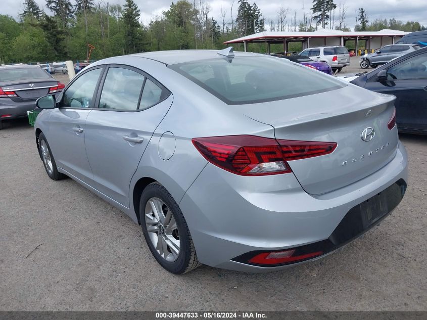 2020 Hyundai Elantra Sel VIN: KMHD84LF6LU099563 Lot: 39447633