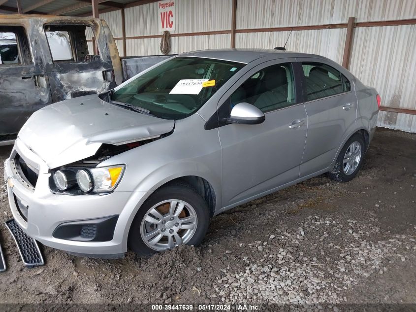 2015 Chevrolet Sonic Lt Auto VIN: 1G1JC5SH0F4160112 Lot: 39447639