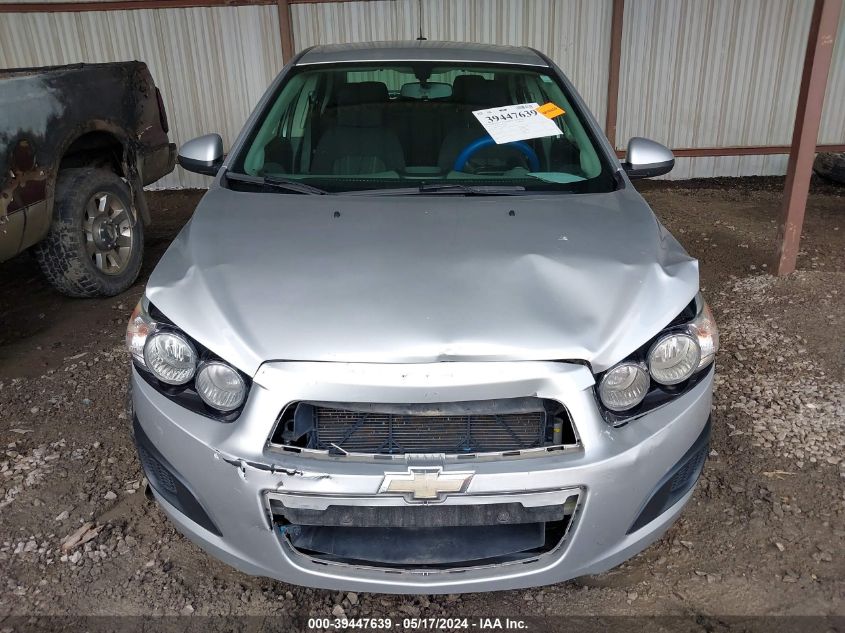 2015 Chevrolet Sonic Lt Auto VIN: 1G1JC5SH0F4160112 Lot: 39447639