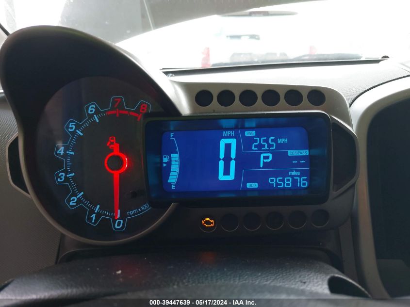 2015 Chevrolet Sonic Lt Auto VIN: 1G1JC5SH0F4160112 Lot: 39447639