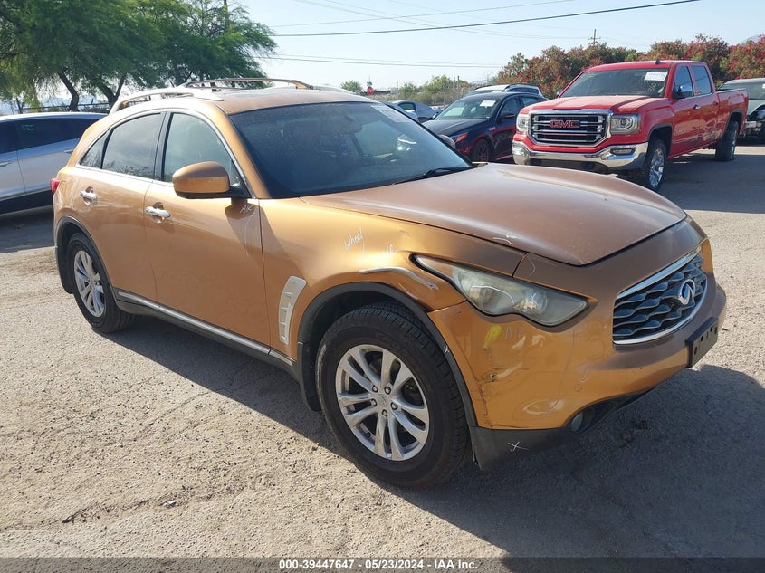 2010 Infiniti Fx35 VIN: JN8AS1MW5AM854208 Lot: 39447647