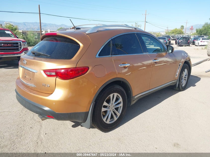 2010 Infiniti Fx35 VIN: JN8AS1MW5AM854208 Lot: 39447647