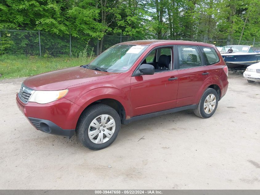 2009 Subaru Forester 2.5X VIN: JF2SH61629G786932 Lot: 39447658