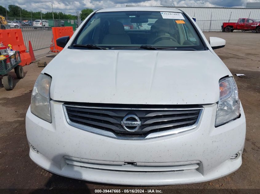 2012 Nissan Sentra 2.0 VIN: 3N1AB6AP3CL629730 Lot: 39447665