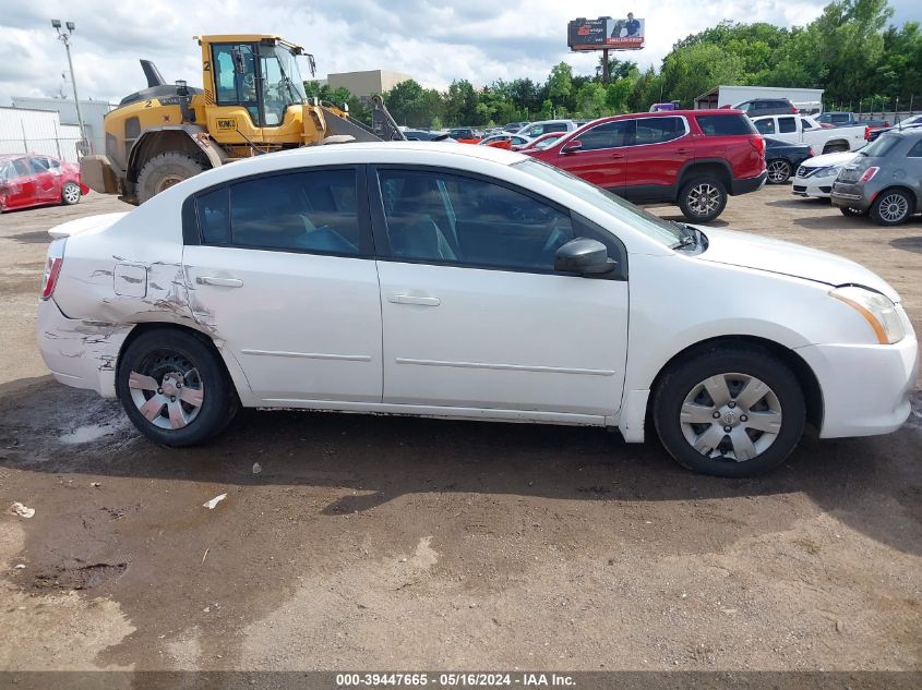 2012 Nissan Sentra 2.0 VIN: 3N1AB6AP3CL629730 Lot: 39447665