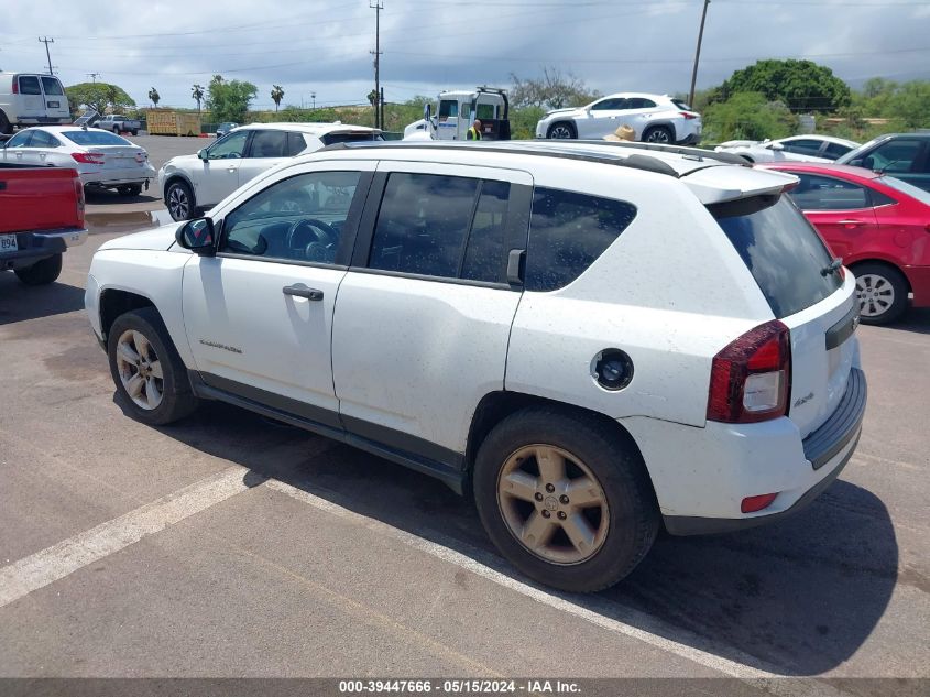 2014 Jeep Compass Sport VIN: 1C4NJDBB7ED541474 Lot: 39447666