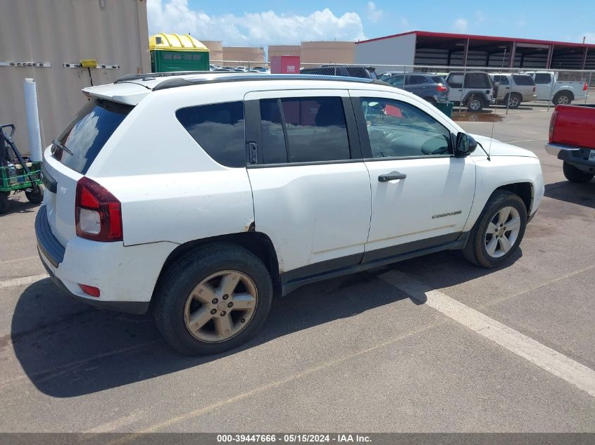 2014 Jeep Compass Sport VIN: 1C4NJDBB7ED541474 Lot: 39447666