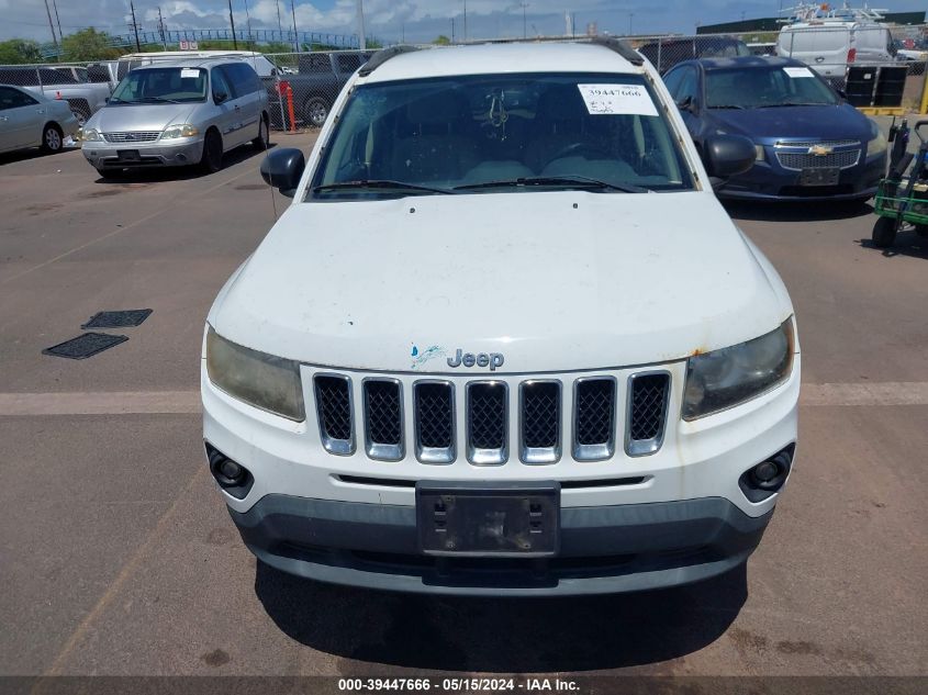 2014 Jeep Compass Sport VIN: 1C4NJDBB7ED541474 Lot: 39447666