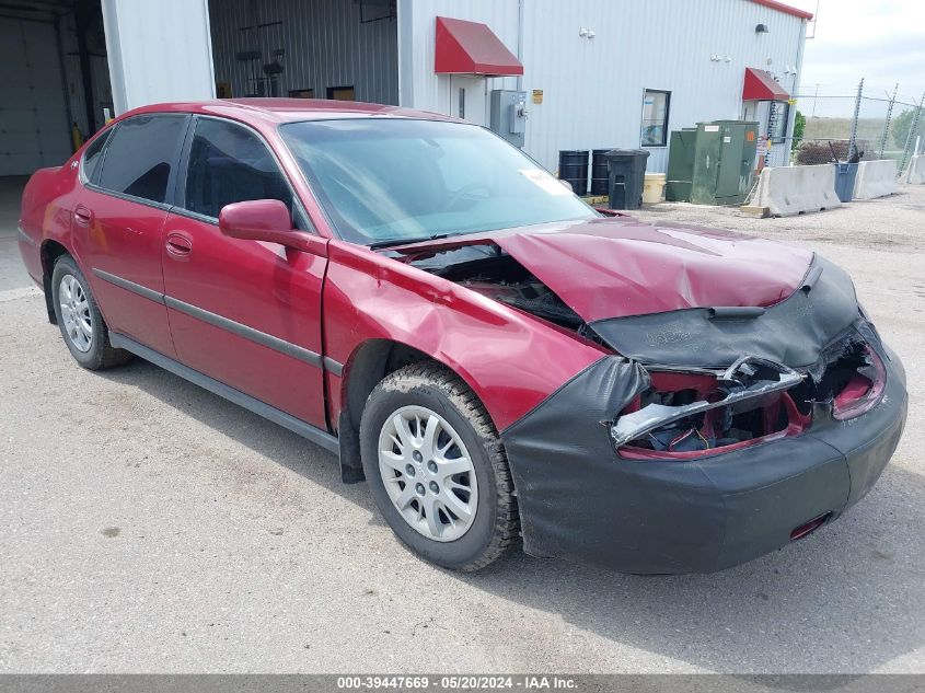 2005 Chevrolet Impala VIN: 2G1WF52E959145168 Lot: 39447669