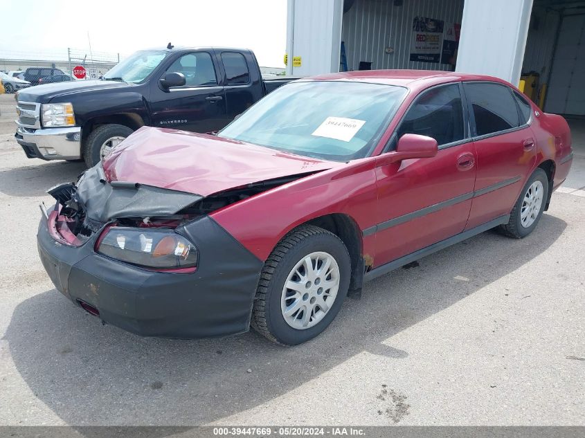 2005 Chevrolet Impala VIN: 2G1WF52E959145168 Lot: 39447669