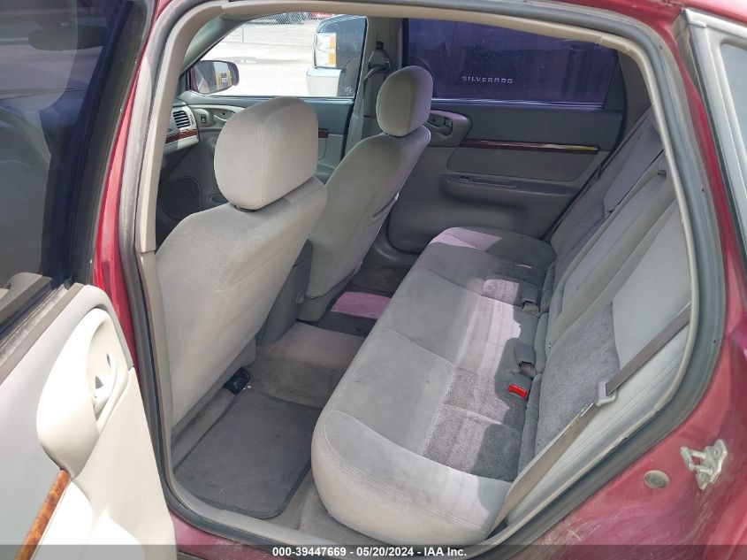 2005 Chevrolet Impala VIN: 2G1WF52E959145168 Lot: 39447669