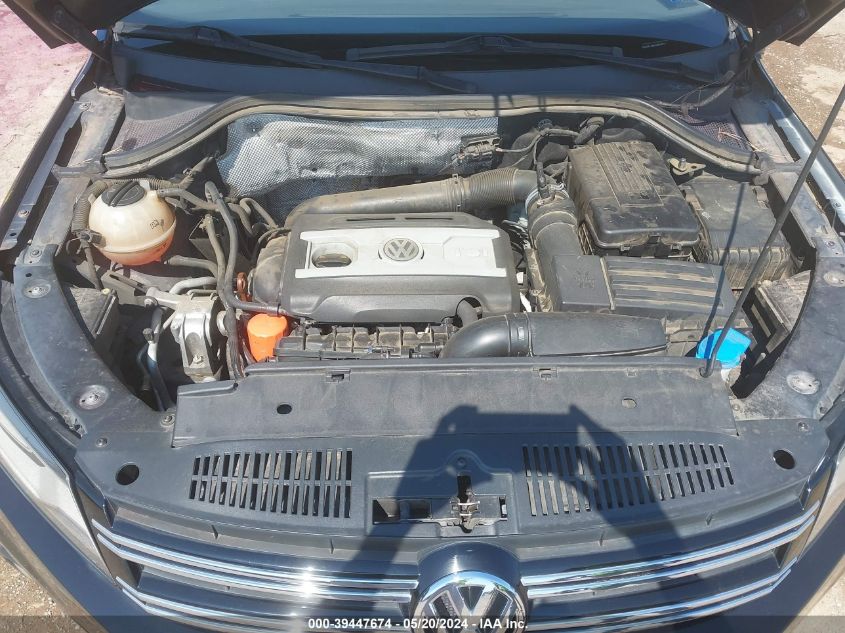 2012 Volkswagen Tiguan Sel VIN: WVGAV7AX6CW528617 Lot: 39447674