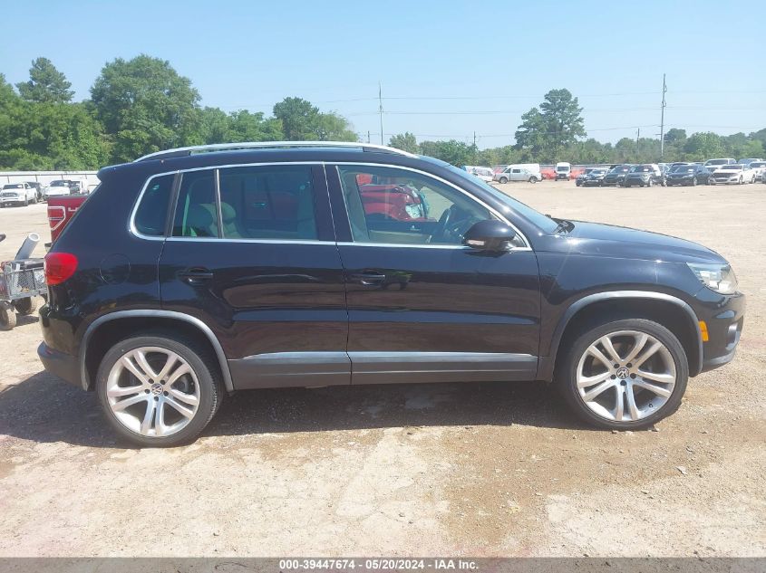 2012 Volkswagen Tiguan Sel VIN: WVGAV7AX6CW528617 Lot: 39447674