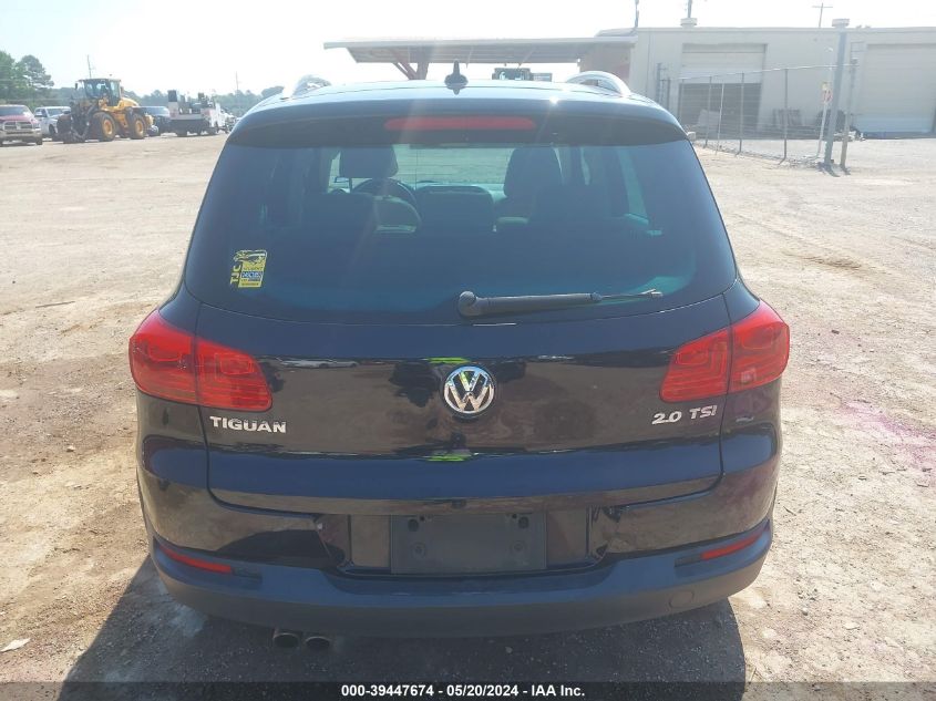 2012 Volkswagen Tiguan Sel VIN: WVGAV7AX6CW528617 Lot: 39447674