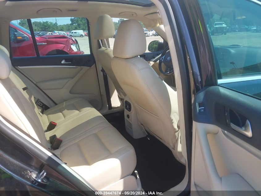 2012 Volkswagen Tiguan Sel VIN: WVGAV7AX6CW528617 Lot: 39447674