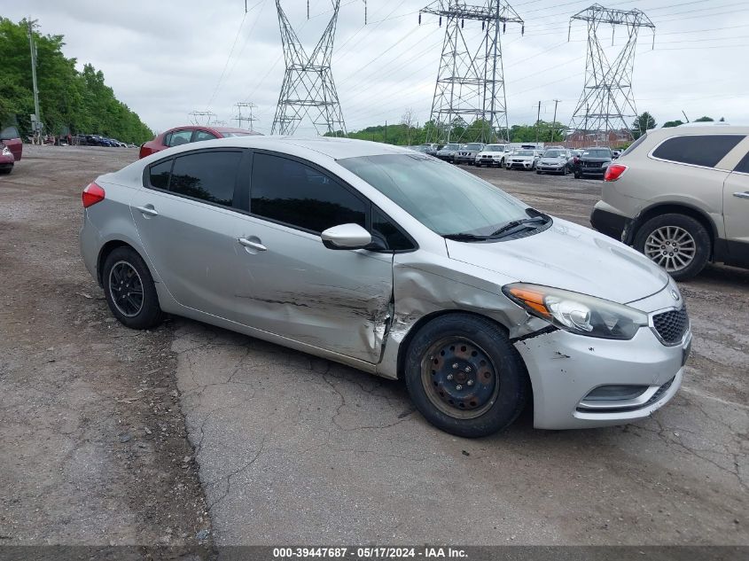 2014 Kia Forte Lx VIN: KNAFK4A67E5215218 Lot: 39447687