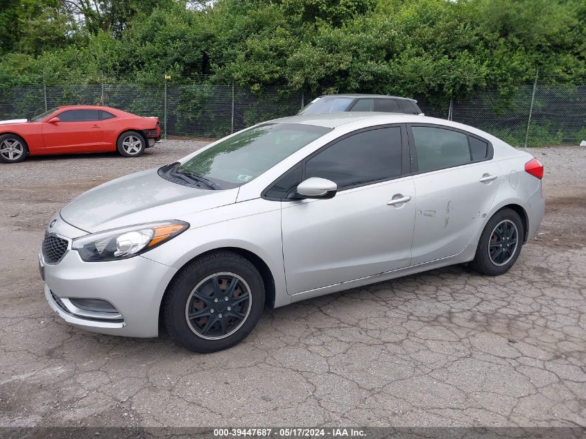 2014 Kia Forte Lx VIN: KNAFK4A67E5215218 Lot: 39447687