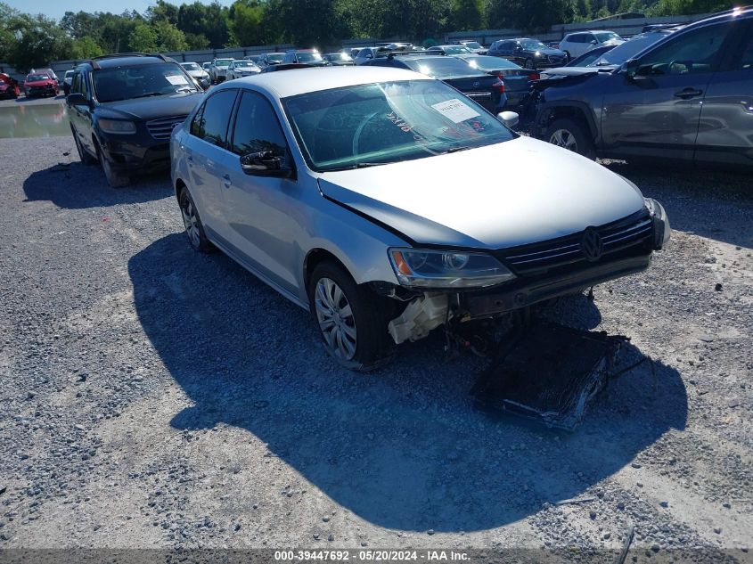 2013 Volkswagen Jetta 2.5L Se VIN: 3VWDP7AJ2DM394775 Lot: 39447692