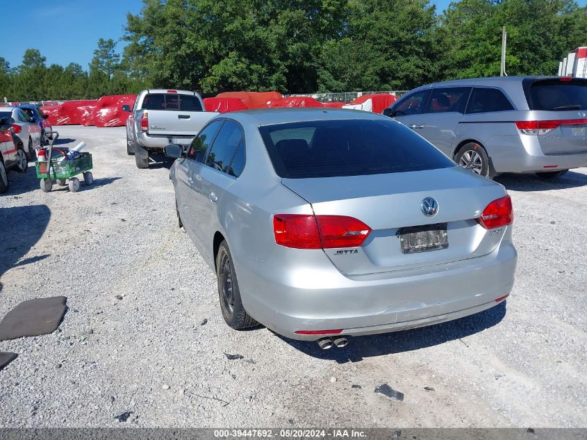 2013 Volkswagen Jetta 2.5L Se VIN: 3VWDP7AJ2DM394775 Lot: 39447692