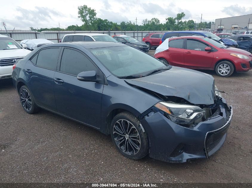 2015 Toyota Corolla S Premium VIN: 5YFBURHE8FP184832 Lot: 39447694