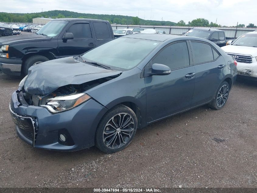 2015 Toyota Corolla S Premium VIN: 5YFBURHE8FP184832 Lot: 39447694