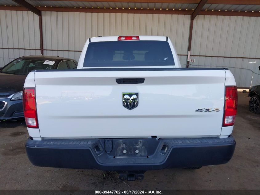 2019 Ram 1500 Classic Tradesman 4X4 5'7 Box VIN: 1C6RR7KG4KS621188 Lot: 39447702