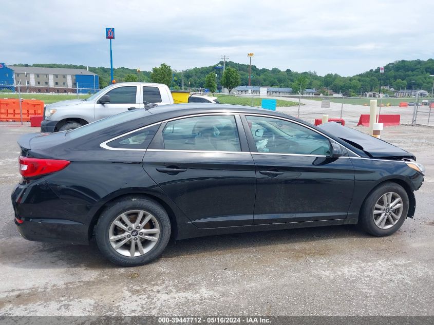 2017 Hyundai Sonata Se VIN: 5NPE24AF9HH459181 Lot: 39447712