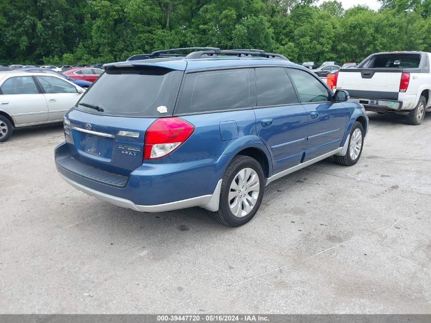 2008 Subaru Outback 2.5Xt Limited VIN: 4S4BP63C084326779 Lot: 39447720