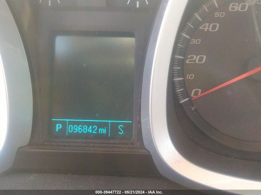 2012 Chevrolet Equinox 1Lt VIN: 2GNFLEE55C6295294 Lot: 39447722