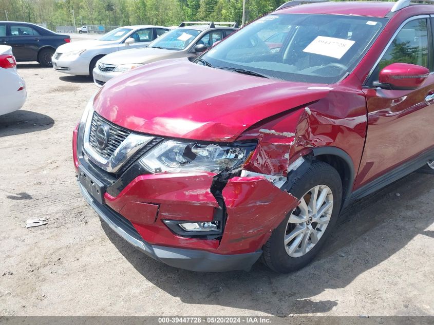 2018 Nissan Rogue Sv VIN: 5N1AT2MT5JC843604 Lot: 39447728