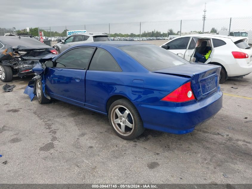 2004 Honda Civic Vp VIN: 1HGEM22104L063598 Lot: 39447745