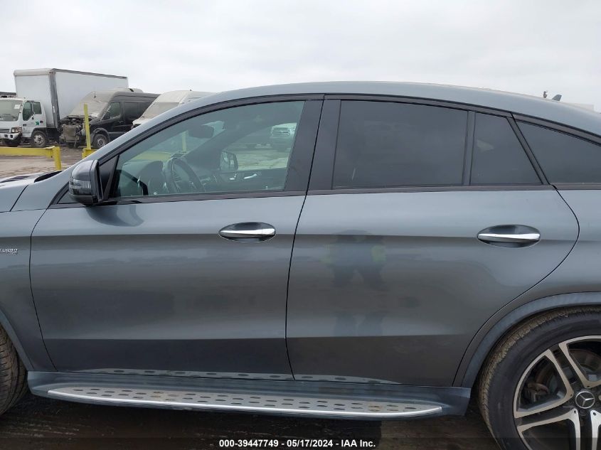 2019 Mercedes-Benz Amg Gle 43 Coupe 4Matic VIN: 4JGED6EB4KA132131 Lot: 39447749