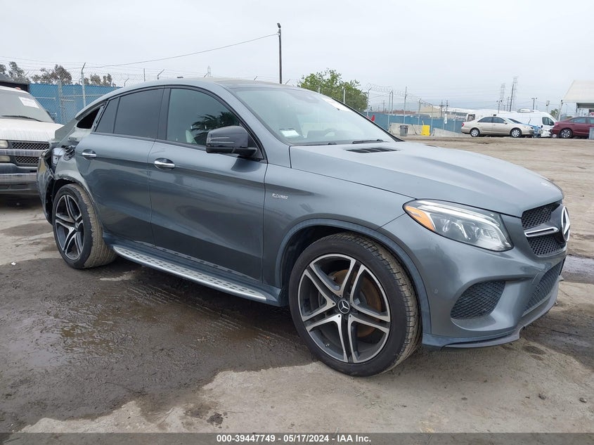 2019 Mercedes-Benz Amg Gle 43 Coupe 4Matic VIN: 4JGED6EB4KA132131 Lot: 39447749