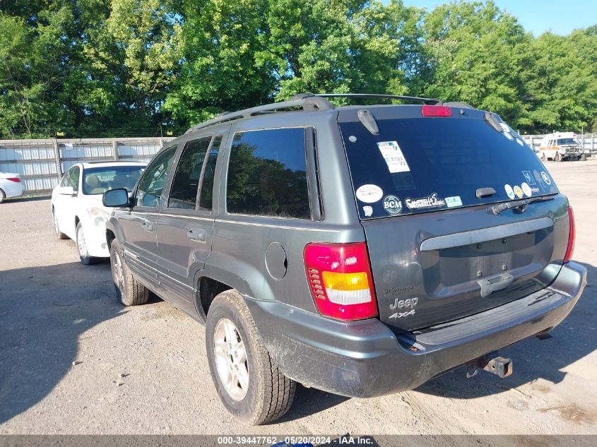 2004 Jeep Grand Cherokee Laredo VIN: 1J8GW48SX4C169157 Lot: 39447762