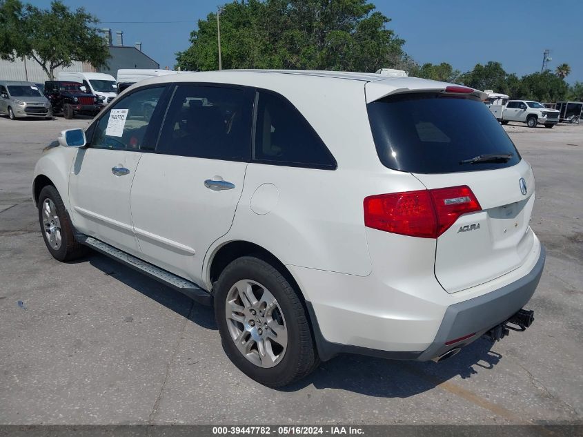 2009 Acura Mdx Technology Package VIN: 2HNYD28679H523059 Lot: 39447782